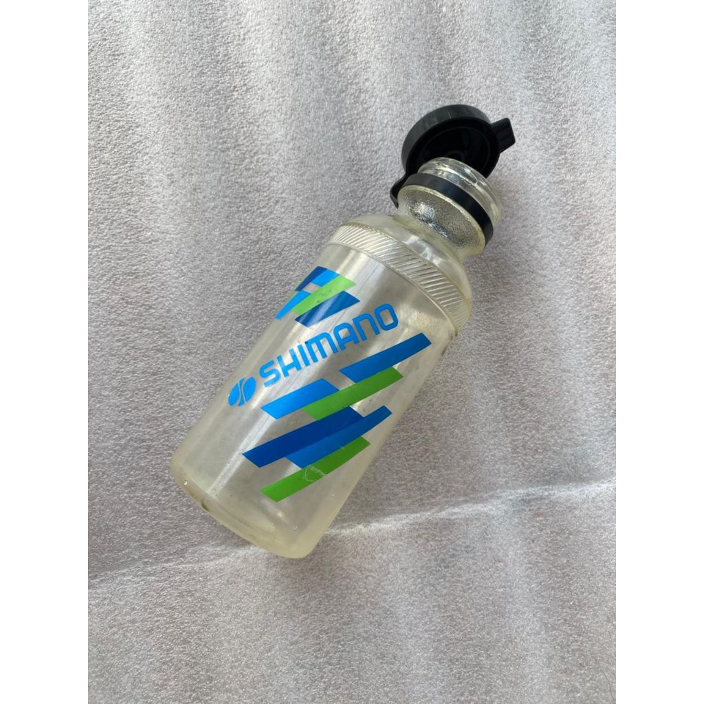 BIDON SHIMANO MADE IN TAIWAN SHIMANO TRI COLOUR STOK OLDSKUL VLASSIC RETRO VINTAGE PARTS