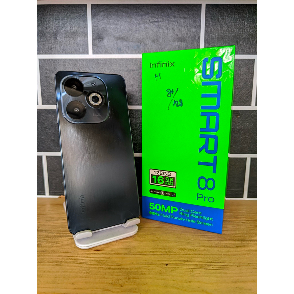 Infinix Smart 8 Pro 8/128 Second Resmi Indonesia