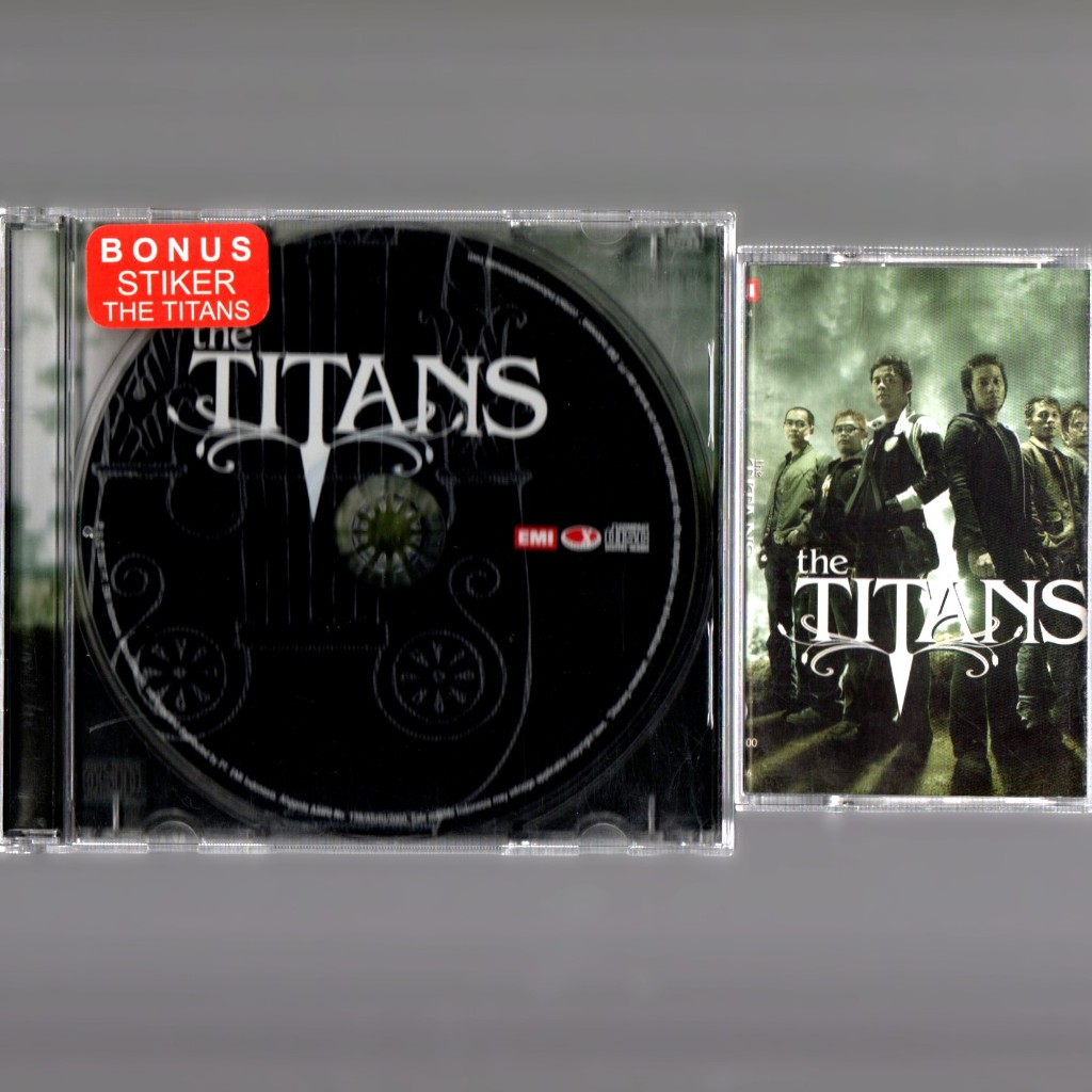 SEPAKAT SEPAKET - CD + Kaset Pita Bonus Majalah HAI - The Titans - Tested