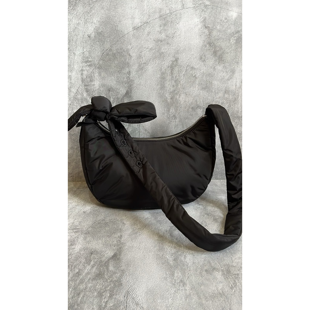 Charles & Keith Shoulder Bag - Black (New - 100% Original)