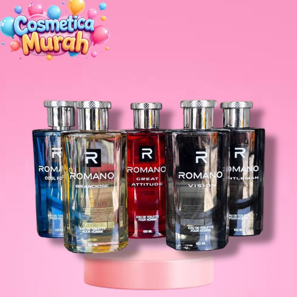 pi.pz} ROMANO EAU DE TOILETTE 100 ml - parfume aroma wangi tahan lama toillete