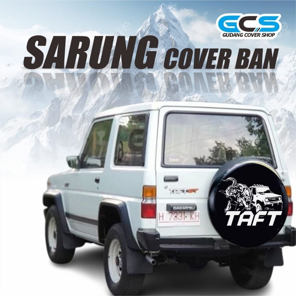 mobil TAFT cover konde sarung ban mobil Daihatsu TAFT