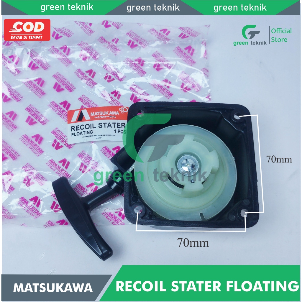 RECOIL STARTER Floating Pump Mesin Siram Bawang Merah 2TAK
