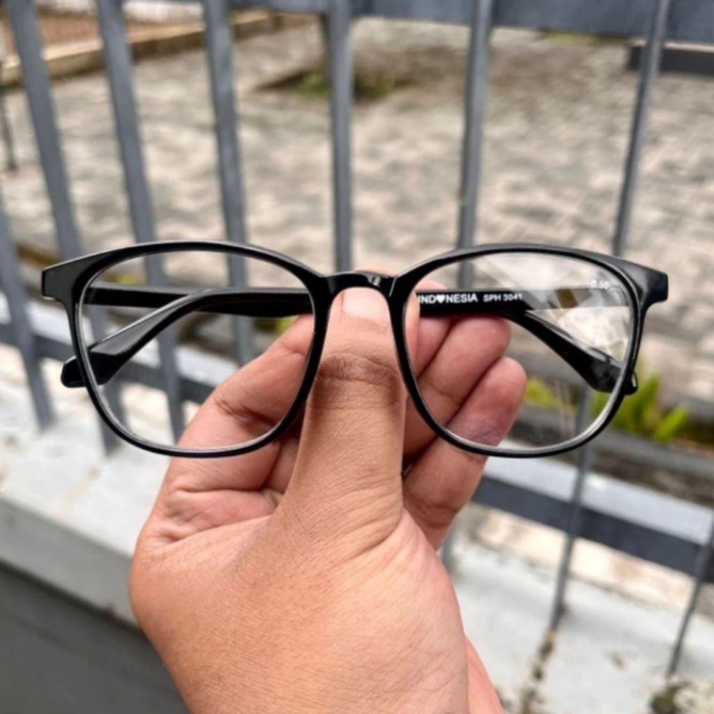 Kacamata Minus Rabun Jauh Standar Optik Untuk Pria dan Wanita SPH3041