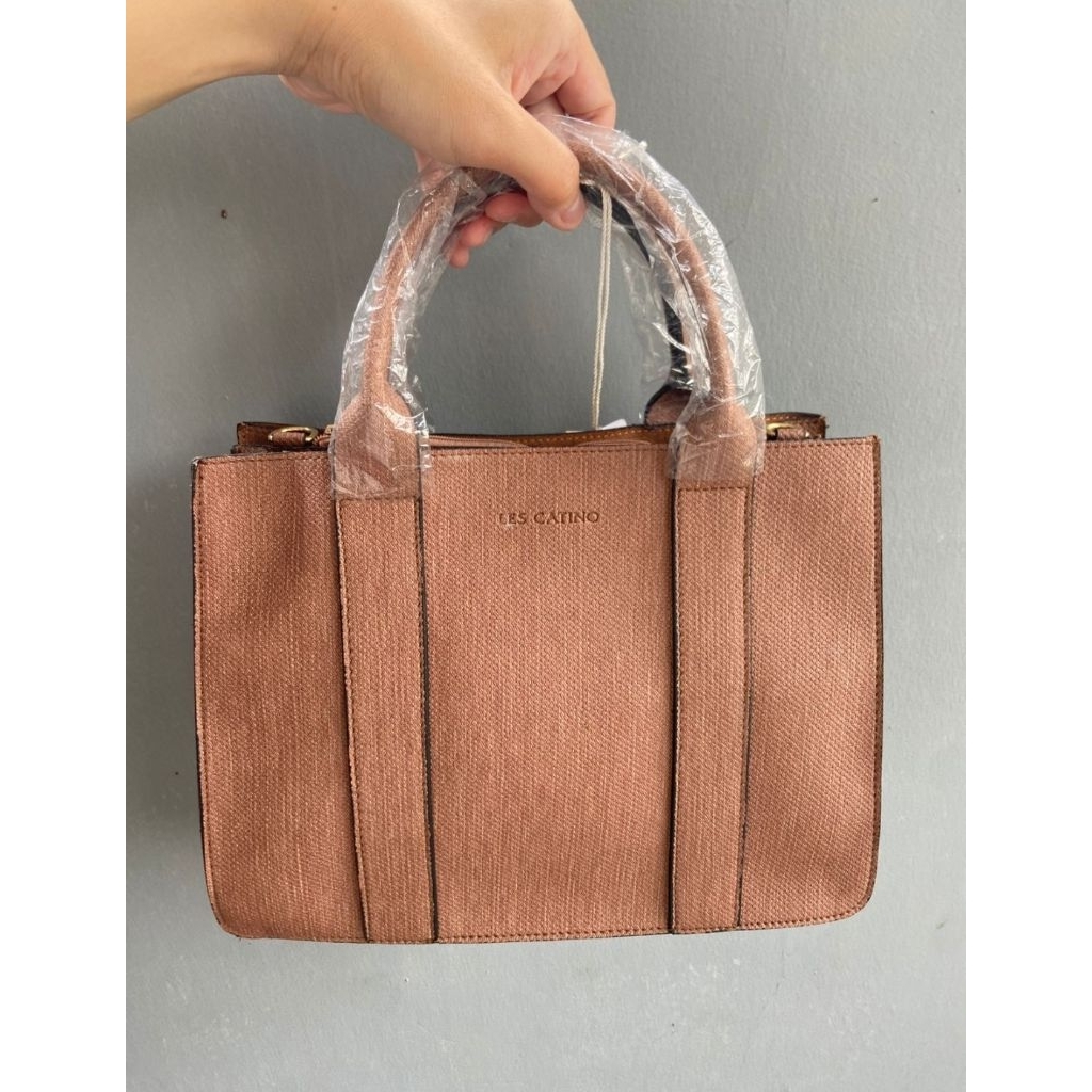 preloved NEW tas les catino coklat
