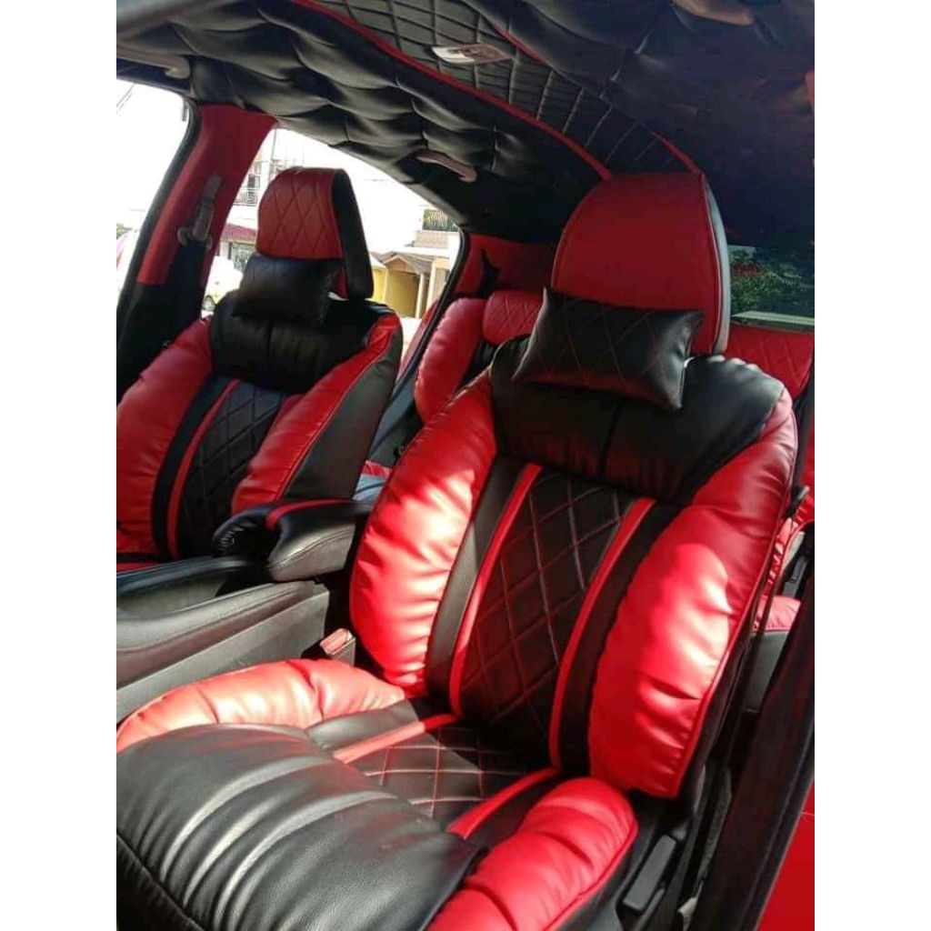 sarung jok bungkus jok motif sofa wajik cary futura t120ss,l300,grandmax