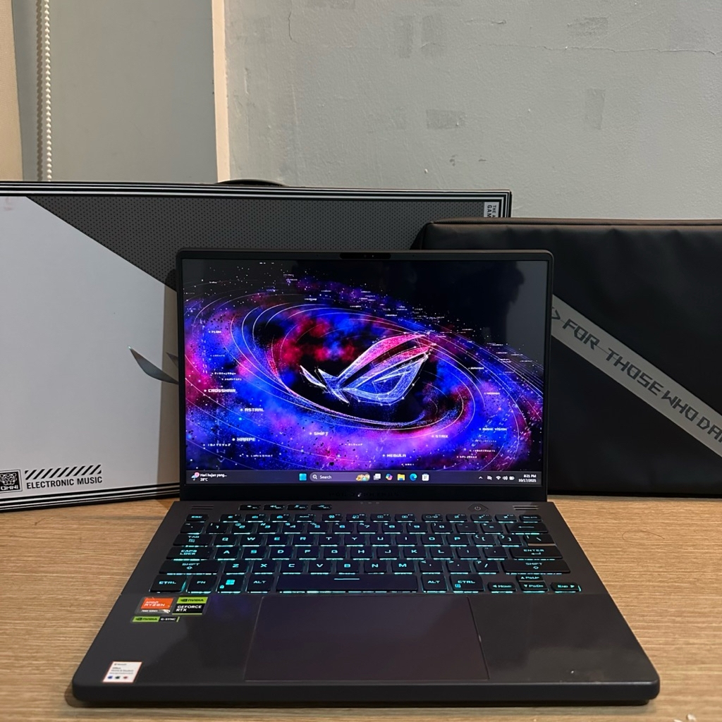 Laptop Gaming Asus ROG Zephyrus G14 Animatrix GA402X RYZEN 9 7940HS RAM 32GB/2TB RTX 4060 8GB