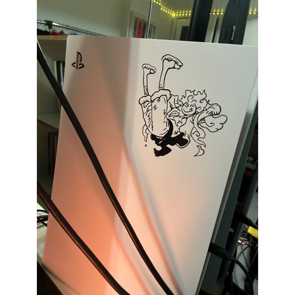 Sticker Cutting Keren Monkey D Luffy Awakening Nika Untuk Mobil, Motor, Laptop Tahan Air Free Custom