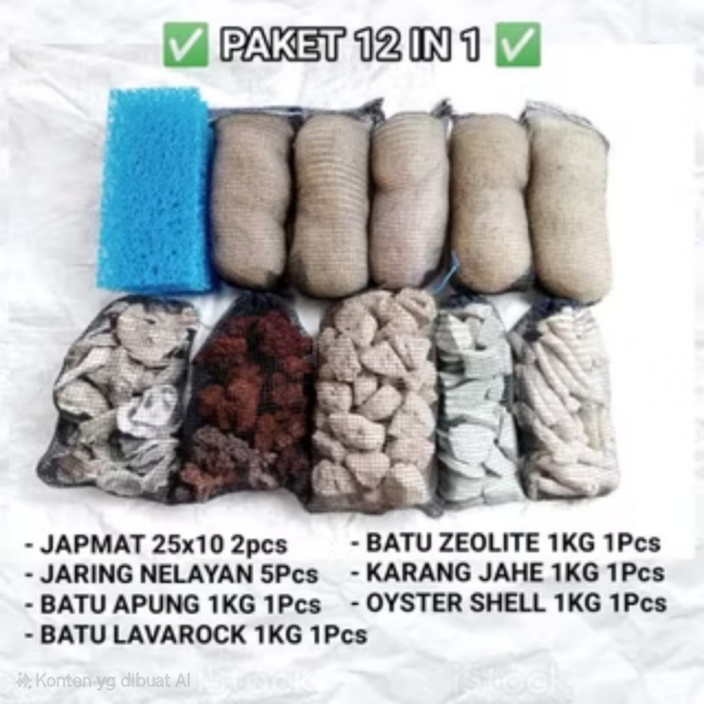 Terlaris PAKET FILTER KOLAM  KOI LENGKAP HEMAT FILTER KOLAM  CHAMBER KOI FILTER AIR BENING MURA...