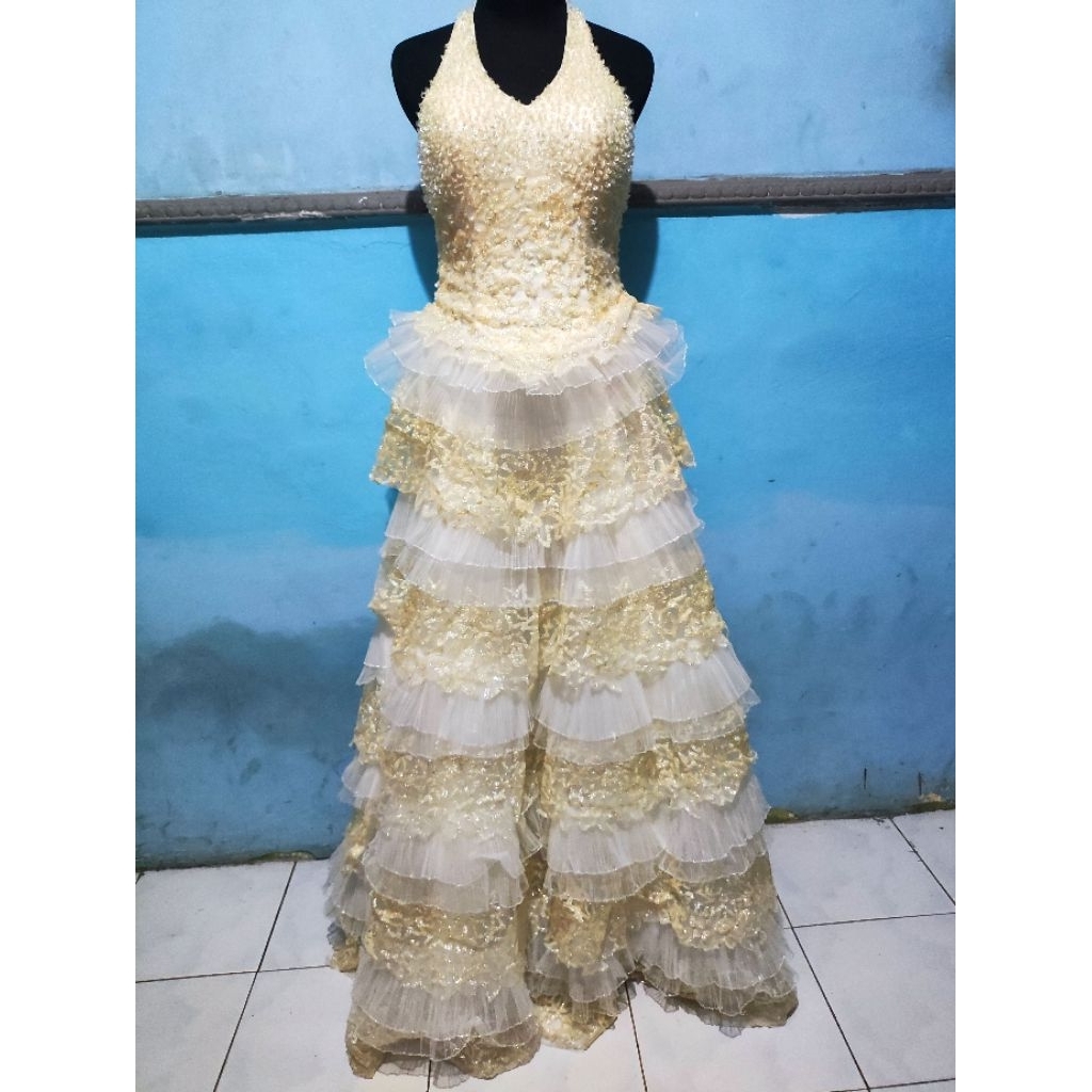 Gaun Pesta Wedding Dress Wanita