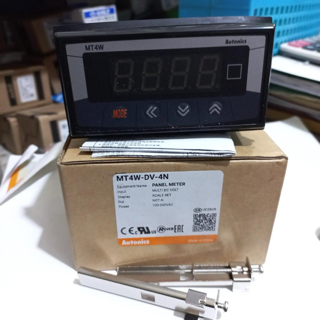 Panel meter MT4W-DV-4N Autonics