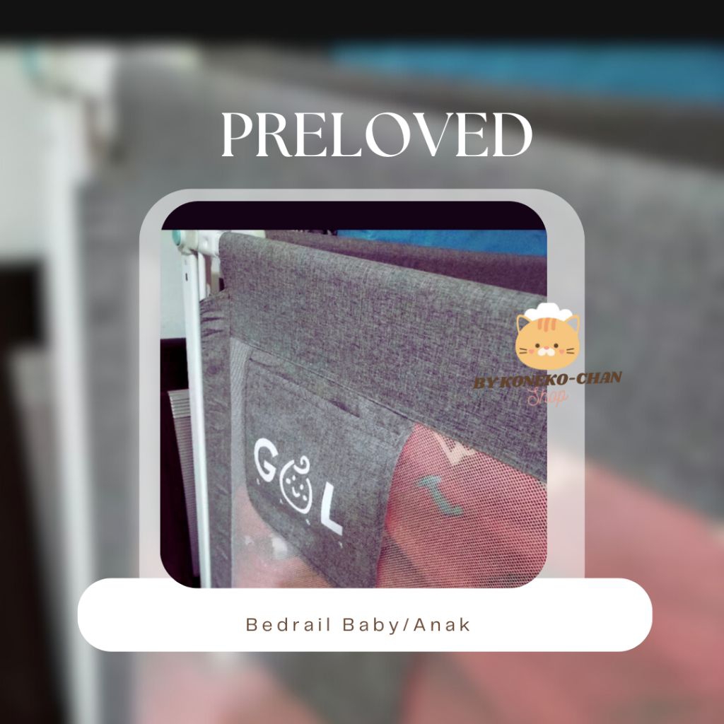 Preloved 1 Set Bedrail baby/Anak