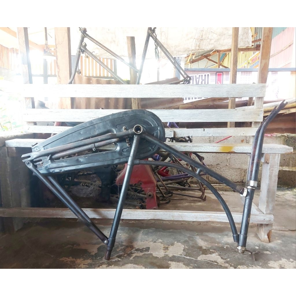 frameset sepeda onthel dames