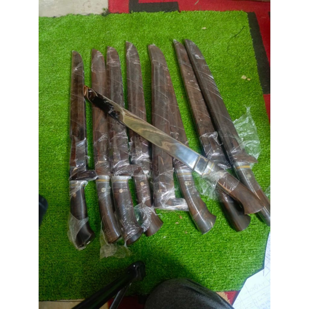 pisau golsem bahan baja modern bohler n695 tahan karat