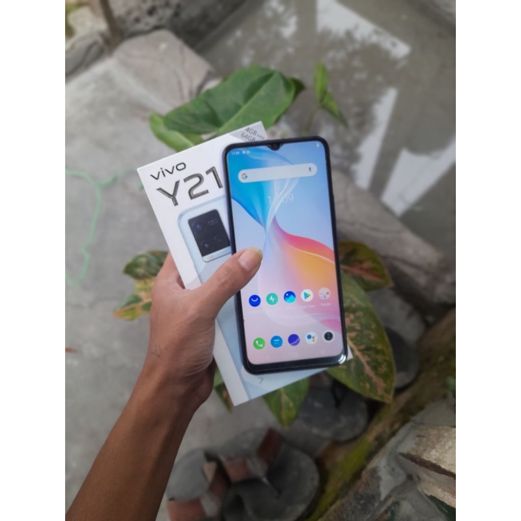 VIVO Y21 RAM 4+1/64GB SECOND MURAH