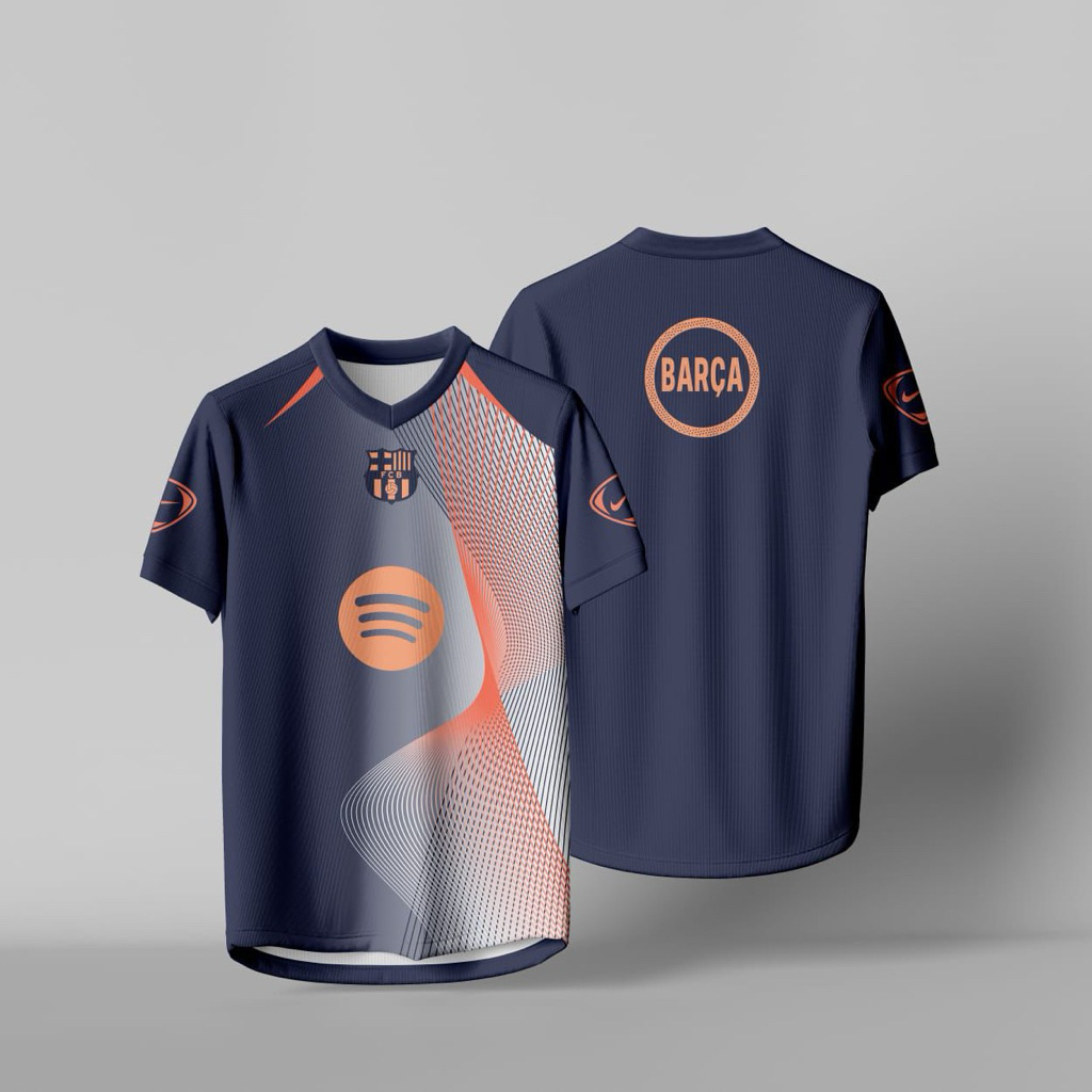 Jersey Barcelona Prematch Terbaru 2025