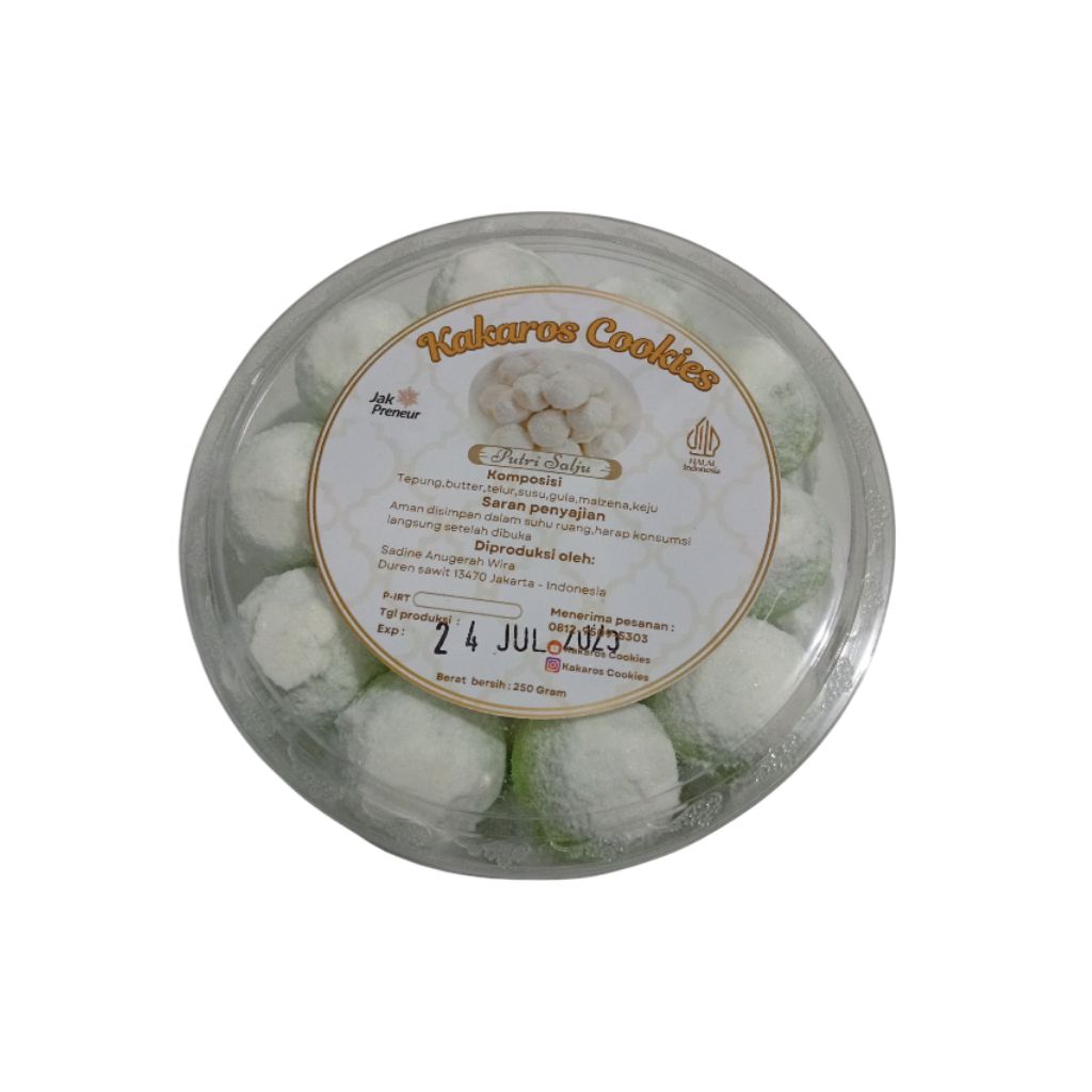 Putri Salju Pandan 250 Gram
