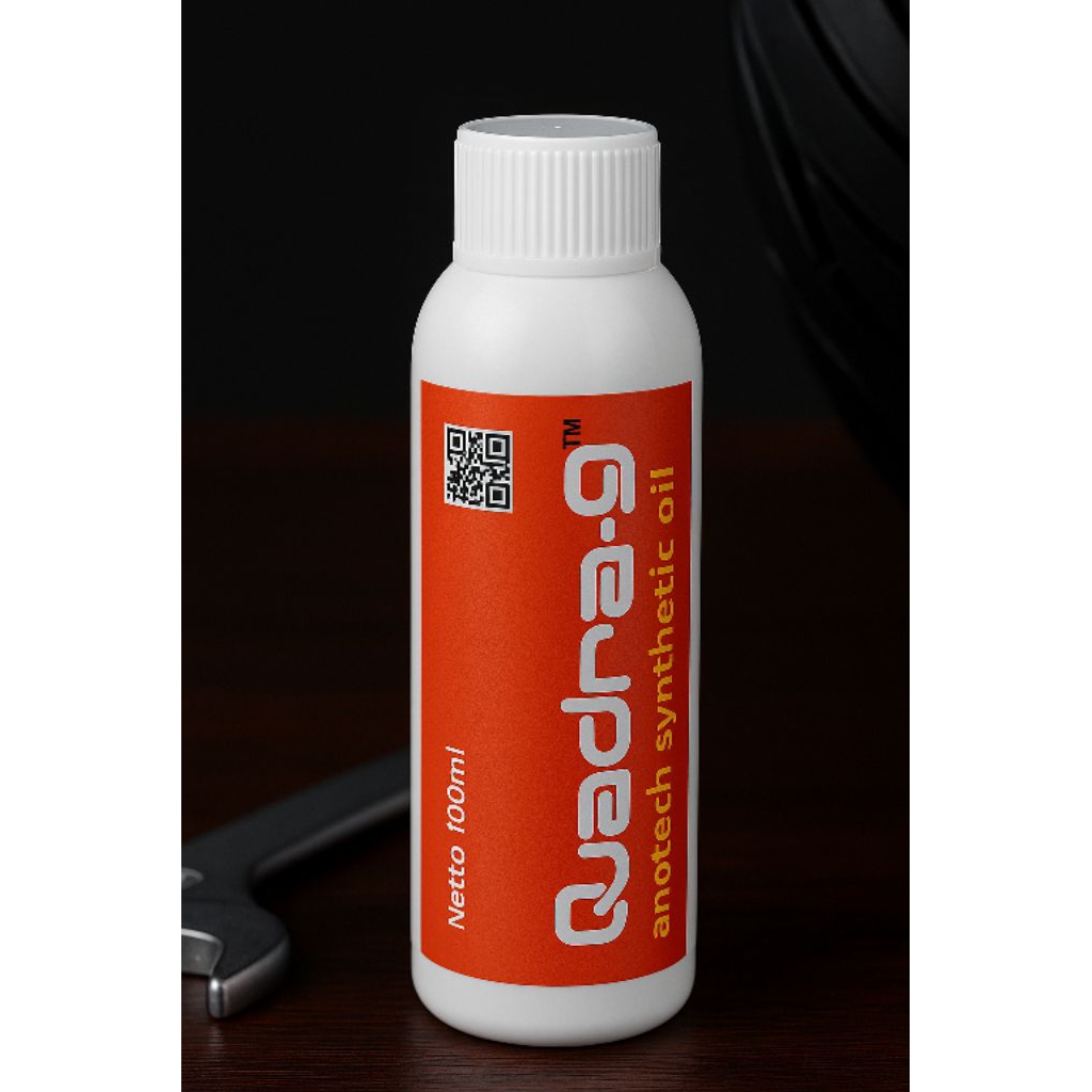 Quadra-9 100 ml Nanotech Synthetic Oil Premium oil Perawatan mesin mobil