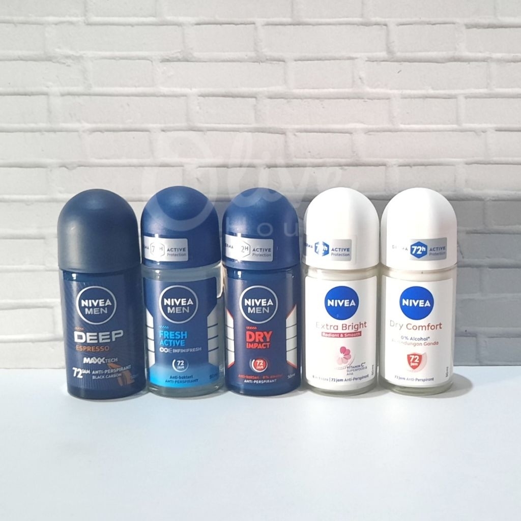 Nivea Deodorant Roll On 50ml / Nivea Men Deodorant Roll On 50 ML