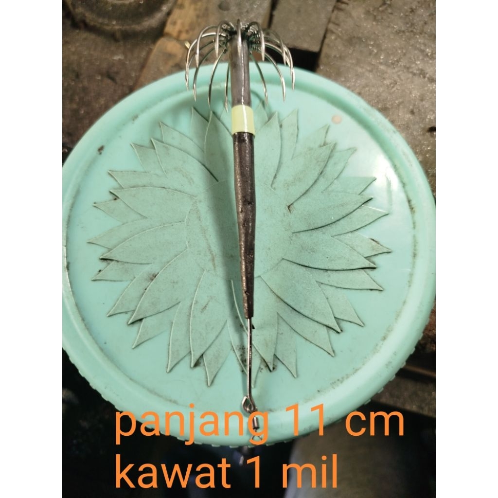ALAT PENANGKAP CUMI/PANCING CUMI/SERANGAT CUMI/GATE-GATE CUMI KAWAT STENLEES STEEL