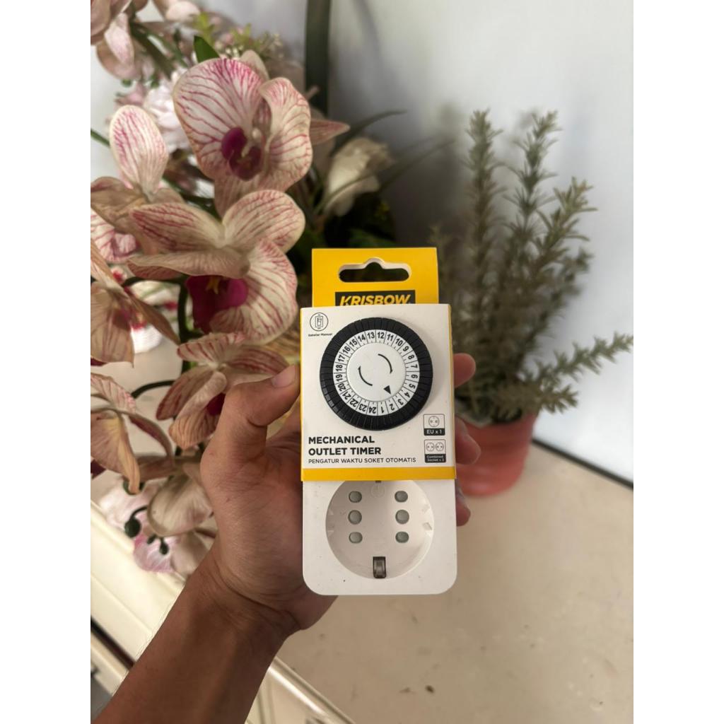 Timer Krisbow Otomatis – Solusi Otomatisasi Pompa Air dan Lampu Rumah Dll