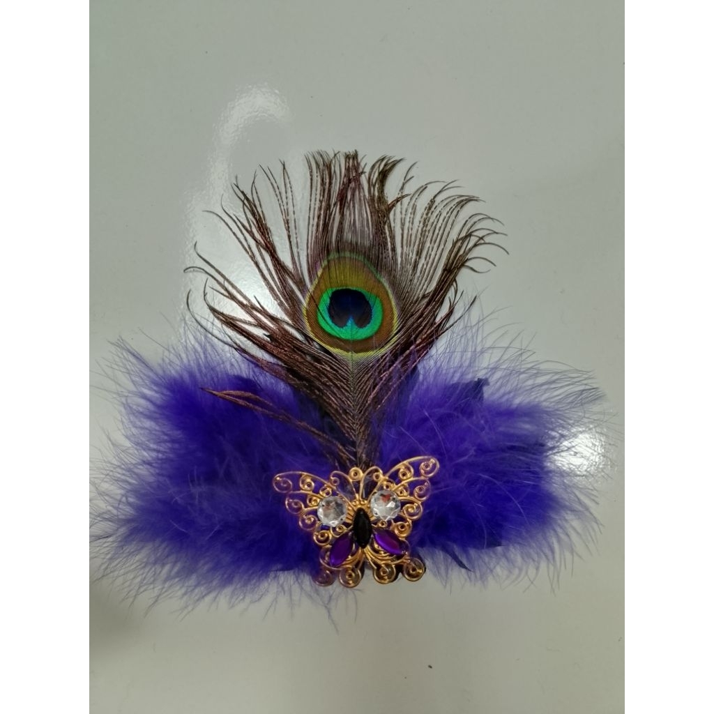 Bros Bulu Hiasan Kepala 1Merak