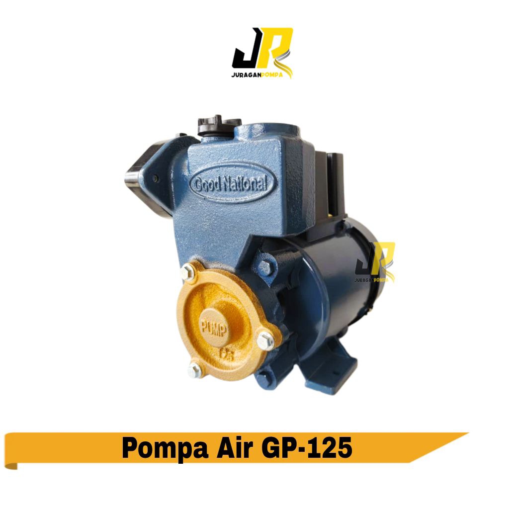 Pompa Air GOOD NATIONAL GP 125 – Daya Hisap Kuat & Hemat Listrik
