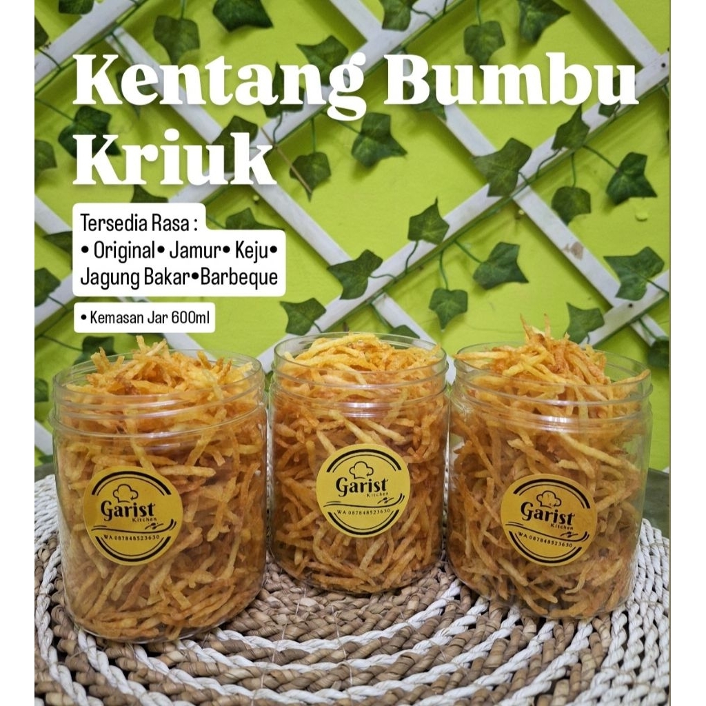 Kentang kriuk/kentang serut/kentang krispy/kentang kriuk bumbu/kentang serut bumbu