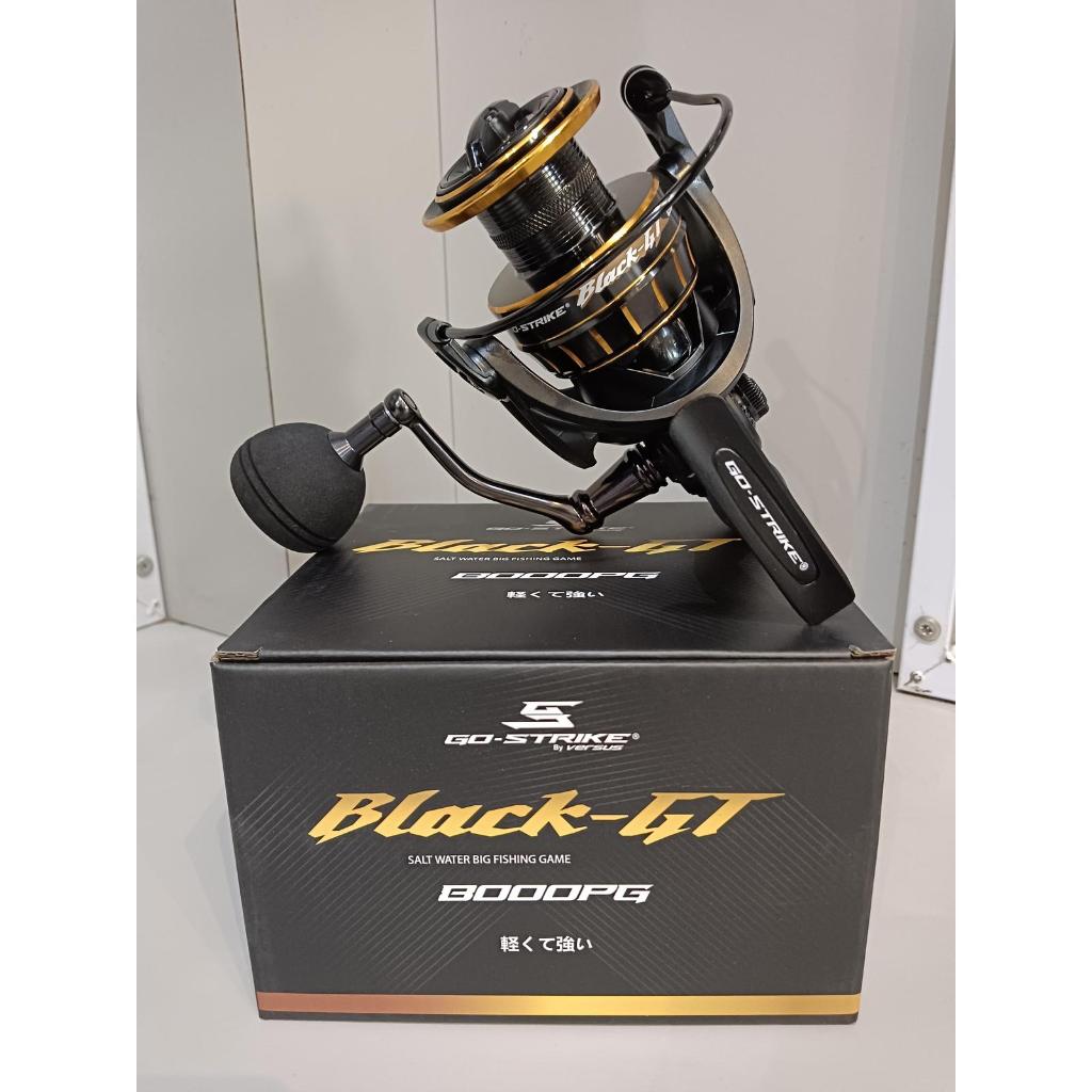 Gulungan Pancing Rell Reel Go Strike Versus Black GT 8000 PG