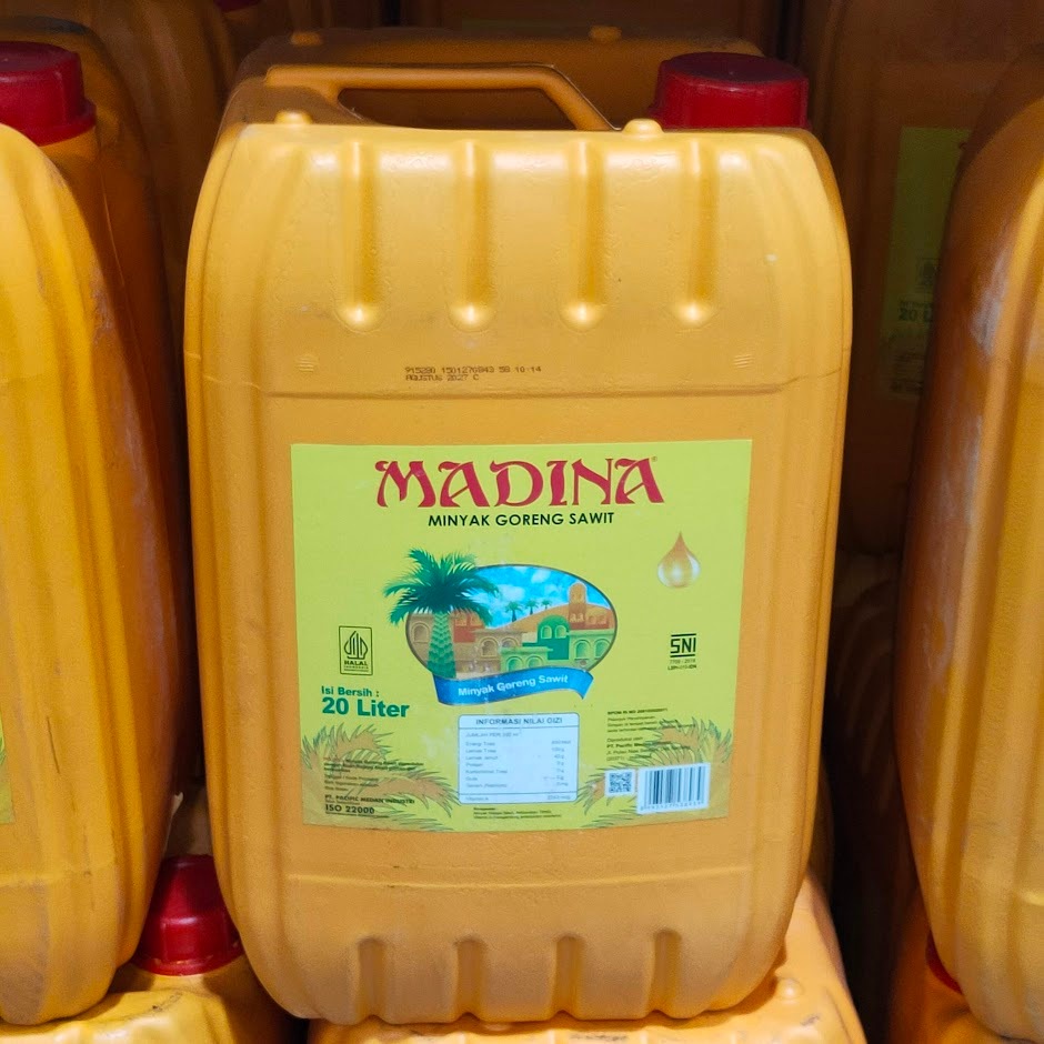 Minyak Goreng MADINA Jerigen 20Liter