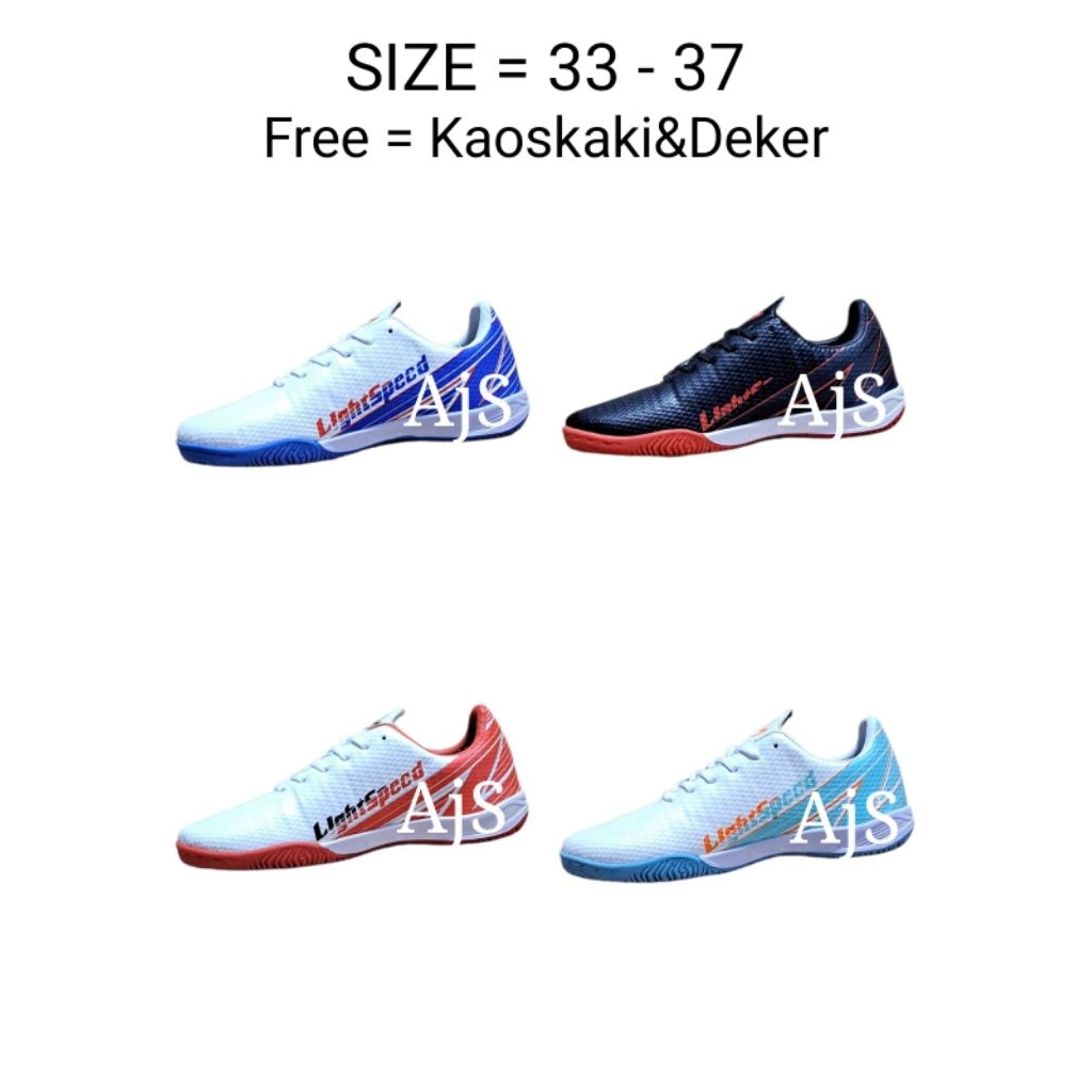Sepatu Futsal Anak Specs Accelerator Lightspeed LS. 20 Size 33-37