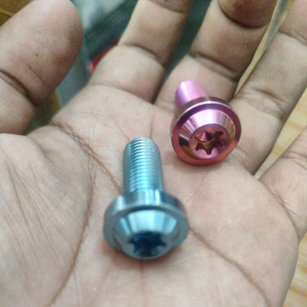 baut titanium braket kaliper Mio soul