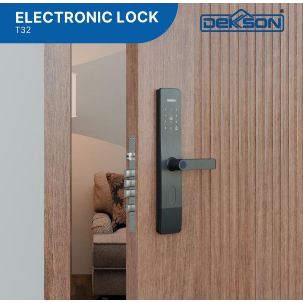 Smart Lock DEKKSON Electronic Lock Kunci Digital T32