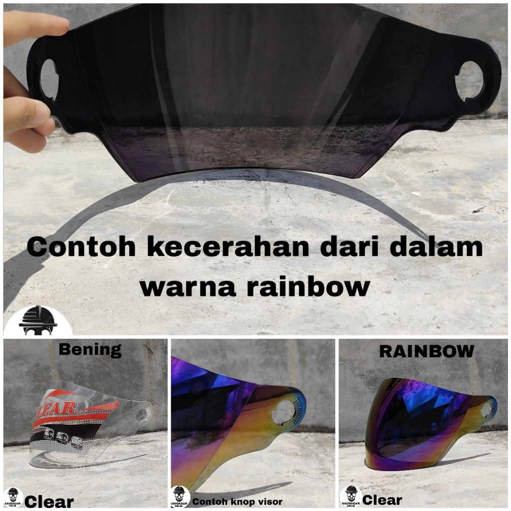 VISOR GM IMPREZZA original |kaca helm gm imprezza