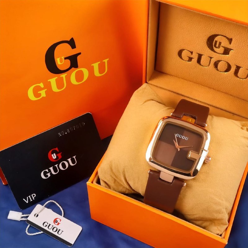 Jam Tangan Wanita Guou 5638 34MM Watches Fashion Korea Trendy Watches / Watch