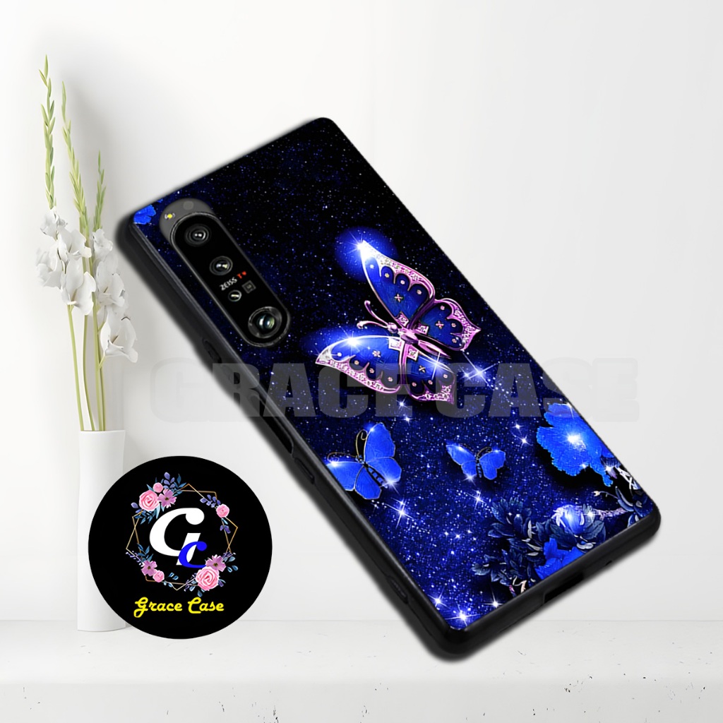 (GC24) Softcase karet Hp - SONY XPERIA 1 MARK 2/MARK 4/XPERIA 5 MARK 3 TERBARU - Motif Cewek   / Sil