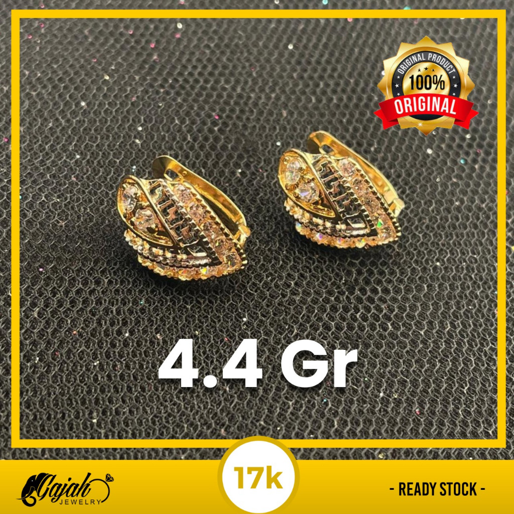 Anting Emas 17K 4.4  Gram Toko Emas Gajah Online Salatiga 7976