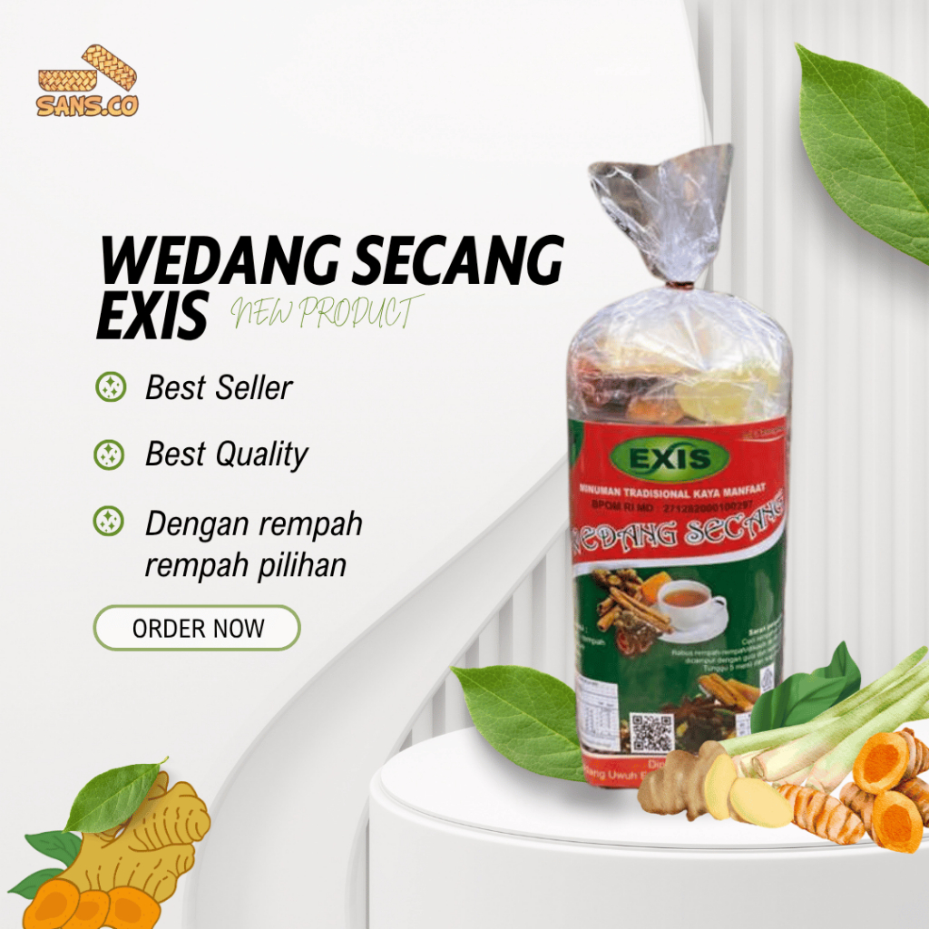 WEDANG UWUH EXIS WEDANG SECANG KHAS IMOGIRI ISI 5 / Wedang Secang