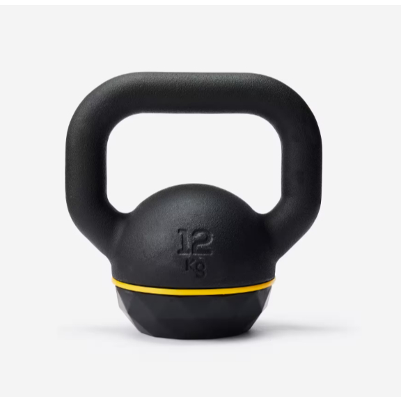 CORENGTH Kettlebell Alat Angkat Beban Pilates Gym Fitess Berat 12 kg
