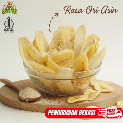 Keripik Pisang Asin Keripik Pisang Kepok Lampung Rasa Asin