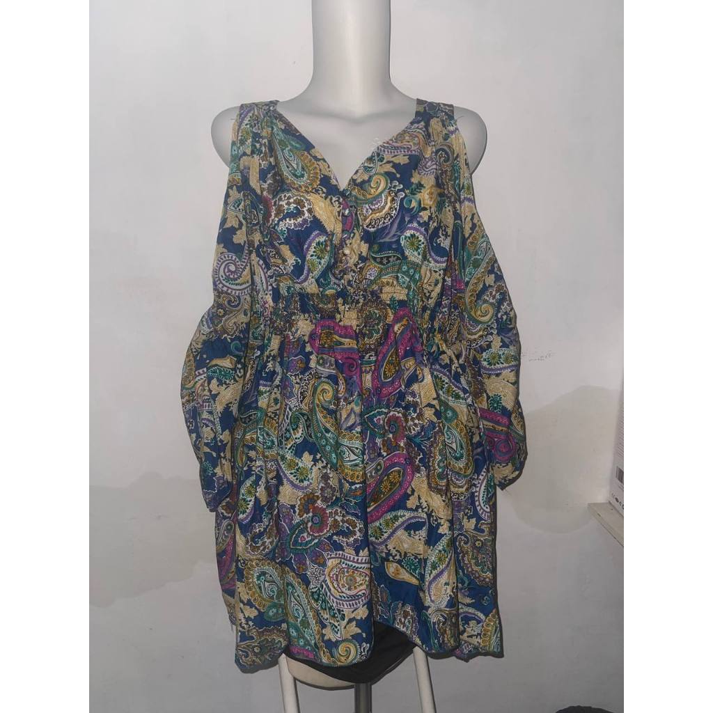 Mini Dress Bohemian Sabrina / Off Shoulder - Preloved