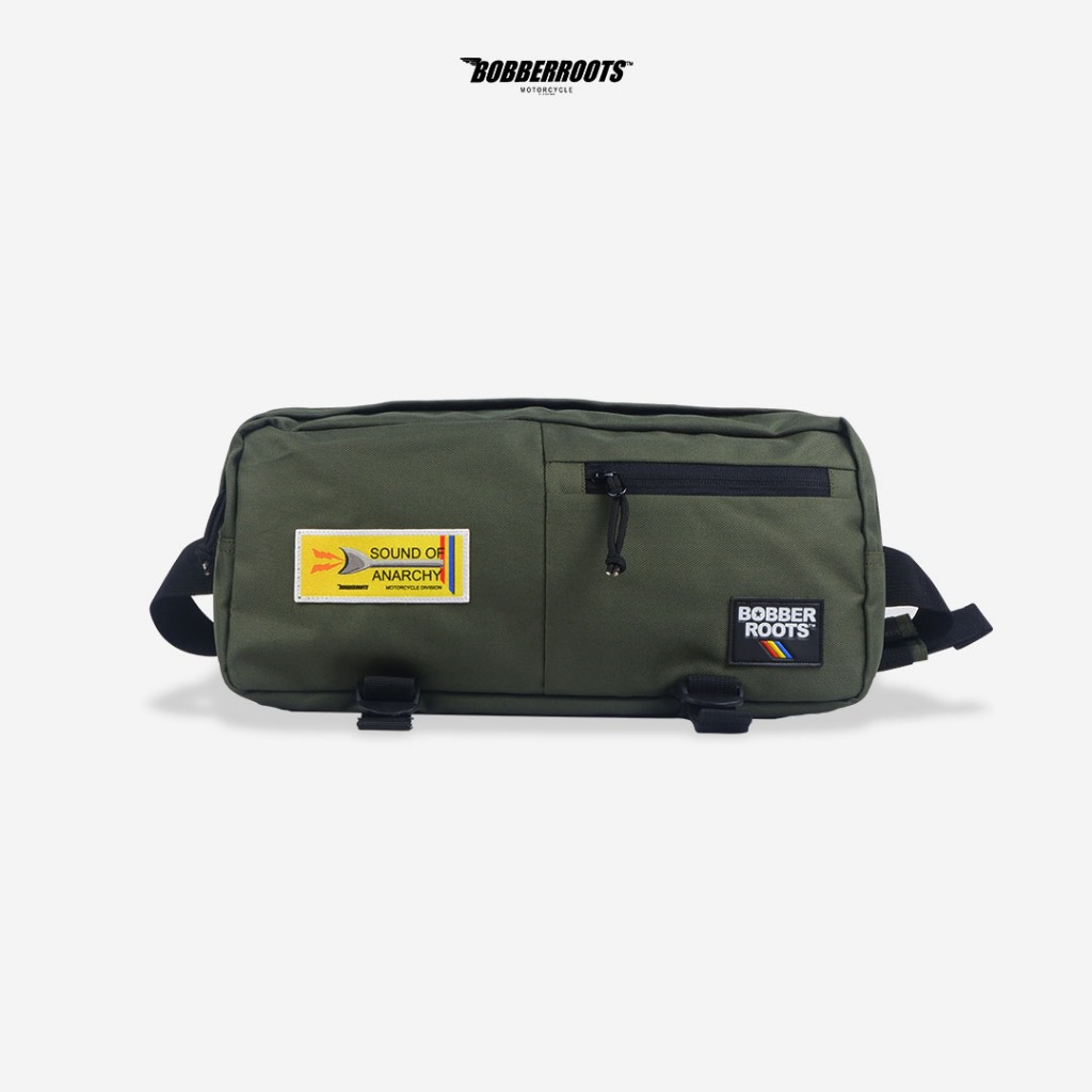 Tas Selempang Pria Bobber Roots – Biker Sling Bag Low Skill High Pride
