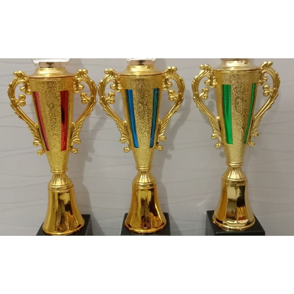 trophy Piala set 2kaki marmer bagus 1 set
