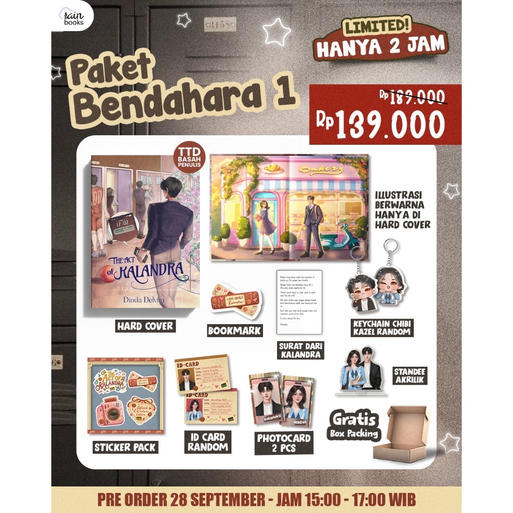 Novel The Act Of Kalandra - Dinda Delvira - Rainbook Publishing