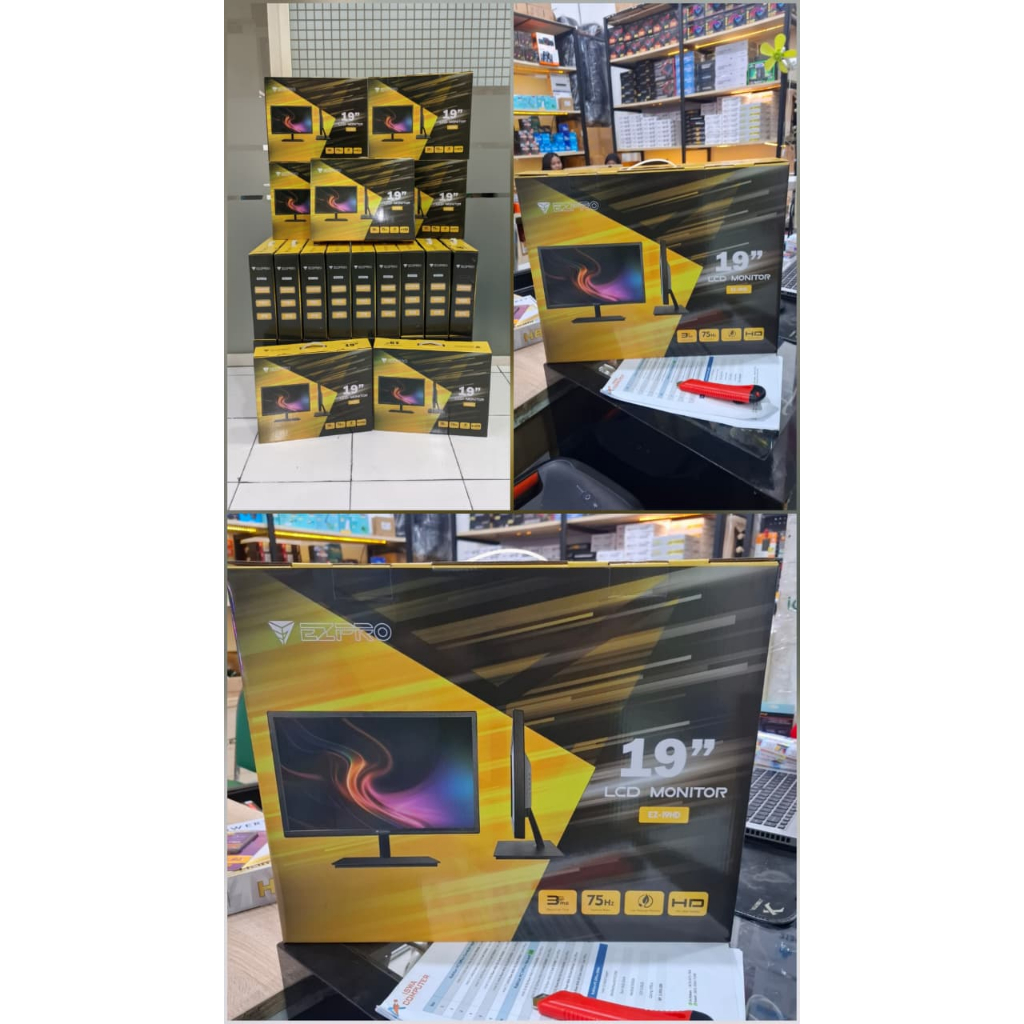 LED Monitor 19" Wide Baru