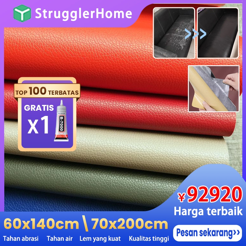 【Perbaikan Sofa】kulit sofa kulit sofa tempel sticker kulit jok motor sofa cover sticker kulit sintet