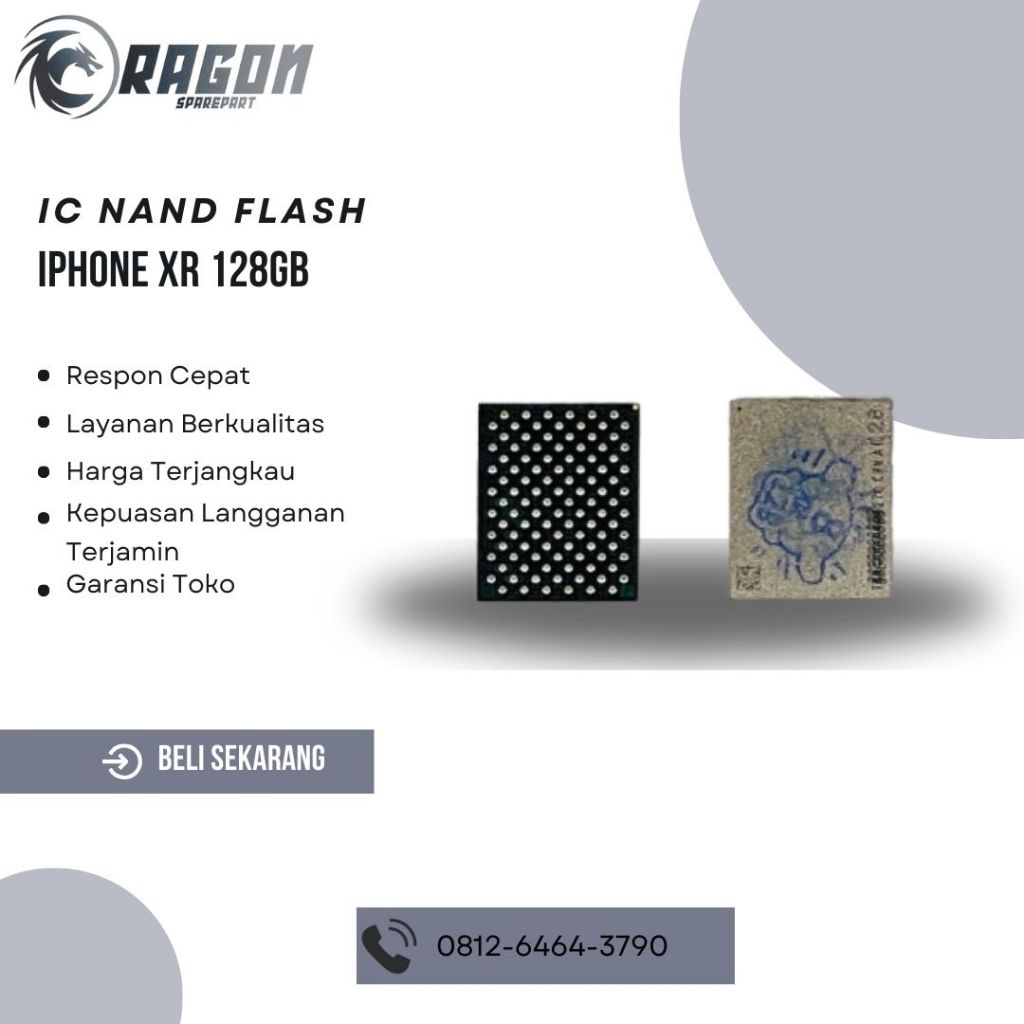 IC NAND FLASH IP XR 128GB/256GB ORIGINAL NEW