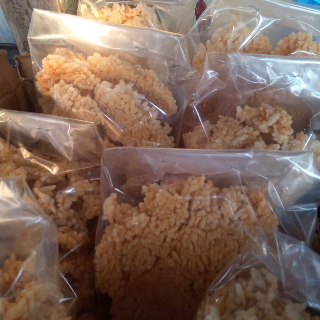 [DIJAMIN TIDAK KERAS] Intip Goreng Gurih Mak Tiri 100gr (Homemade) | Camilan Jadul Intip Goreng | Ke