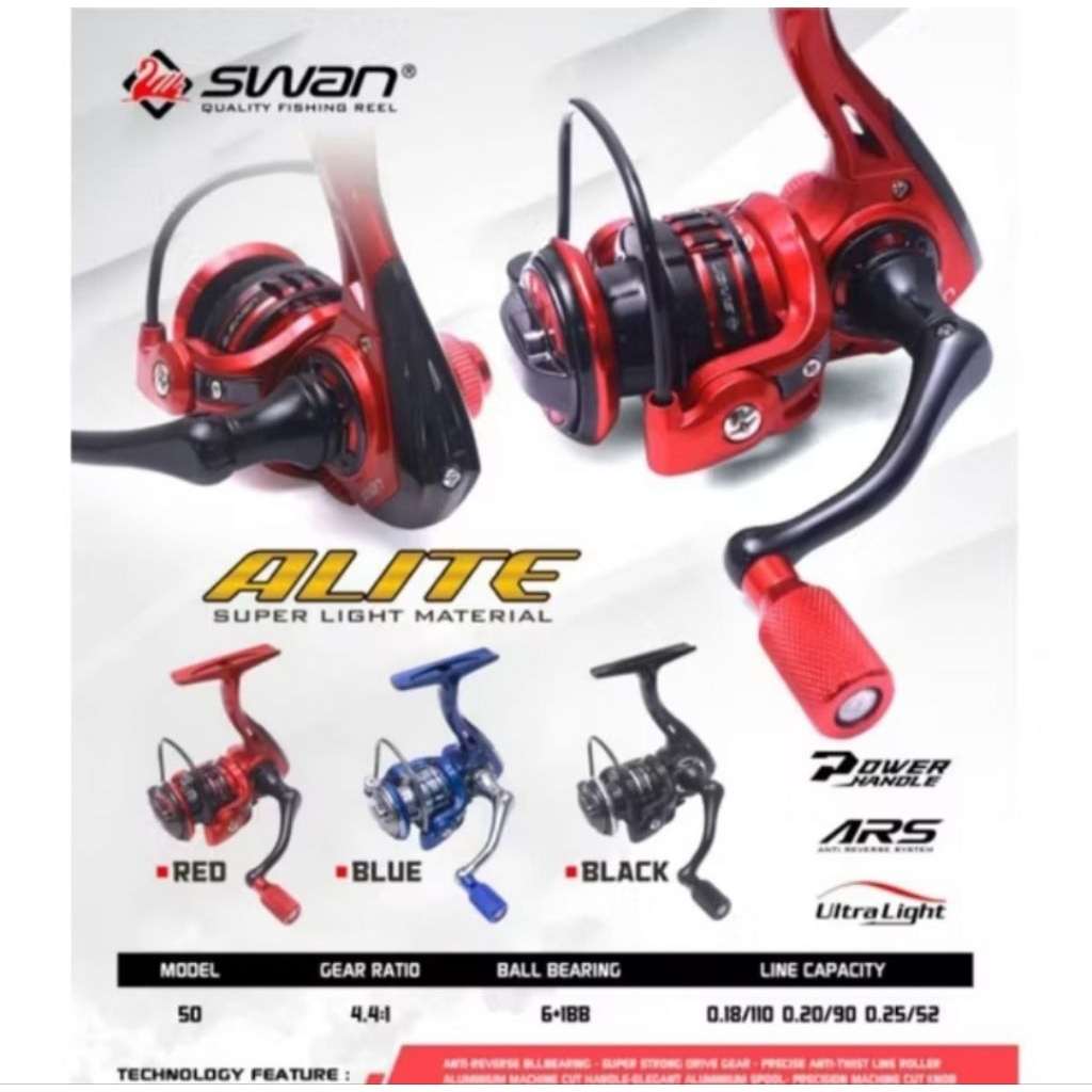 Reel Swan Alite Power Handle 500