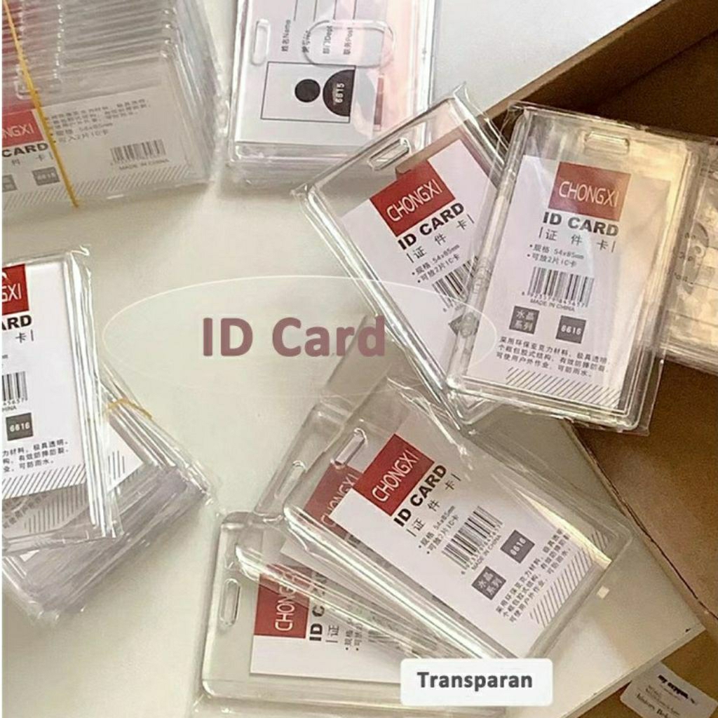 Tempat Kartu ID Card Holder Akrilik